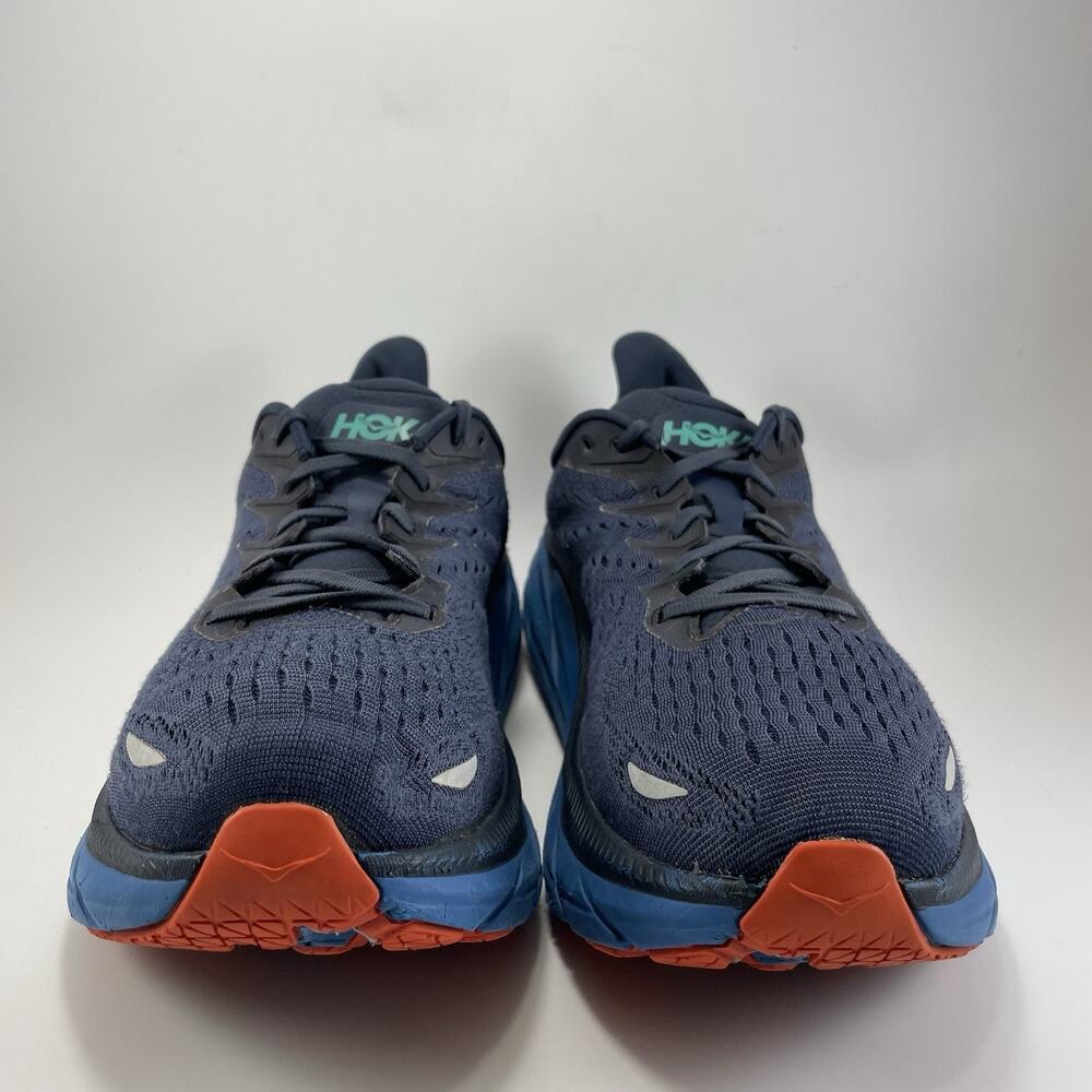 Hoka One One Clifton 8 Running Shoes Mens Size 12.5 Extra Wide EE Outer Space 2E - Picture 2 of 10
